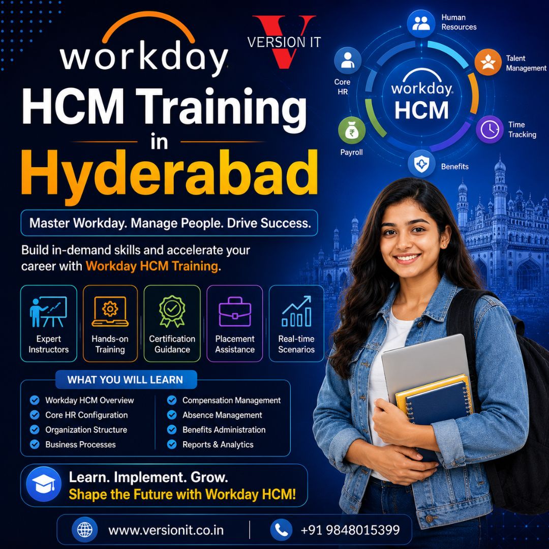 Advanced Workday Hcm Training In Hyderabad Enroll Now 17824532606