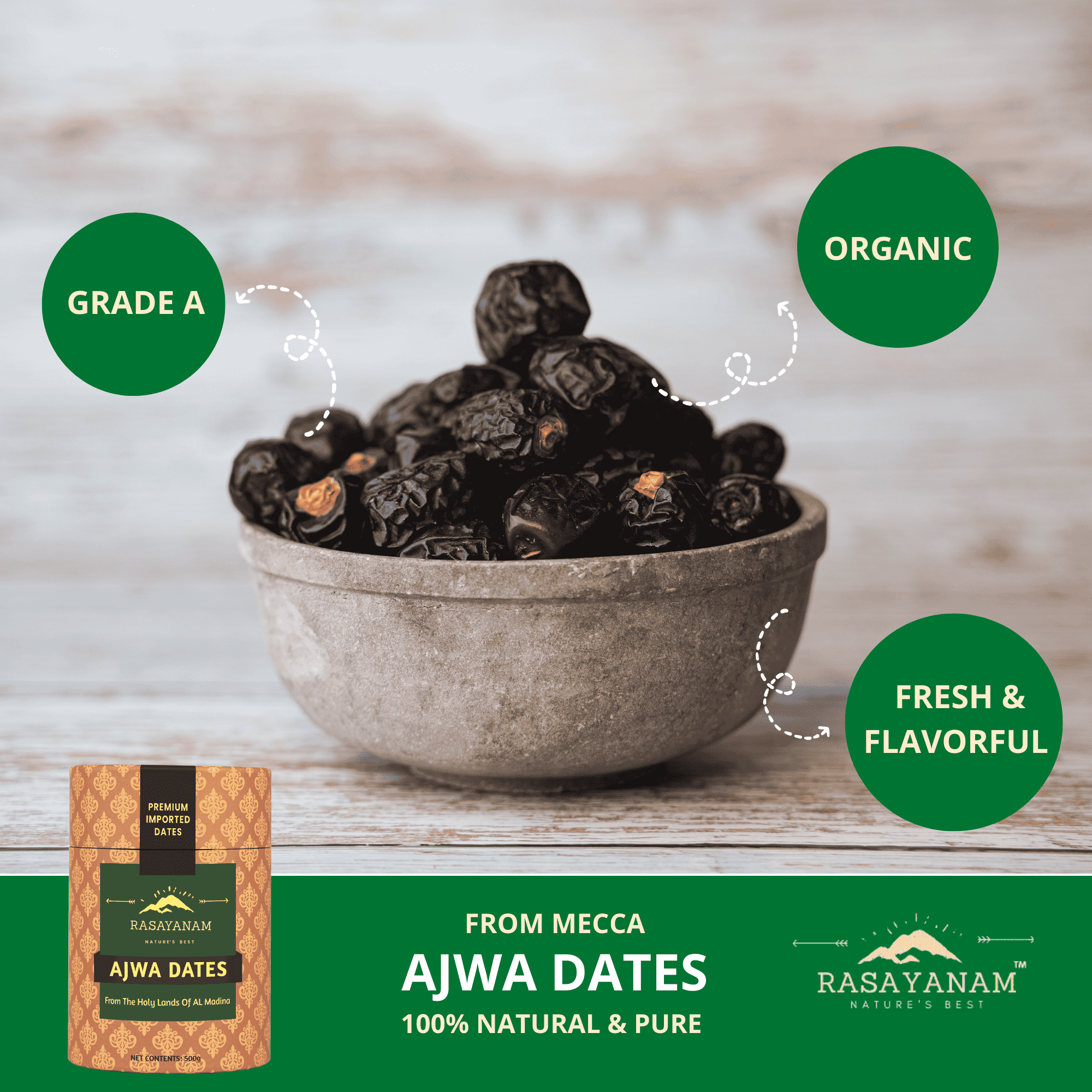 Al Madina Ajwa Dates Khajoor 168586945910