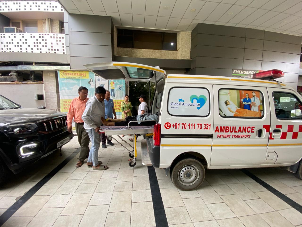 Ambulance Service In Faridabad 17401277642