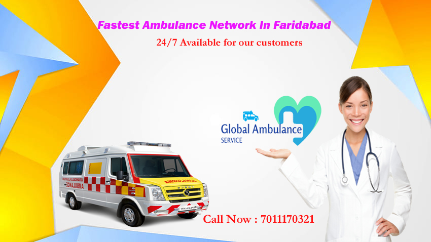 Ambulance Service In Faridabad 17401277653