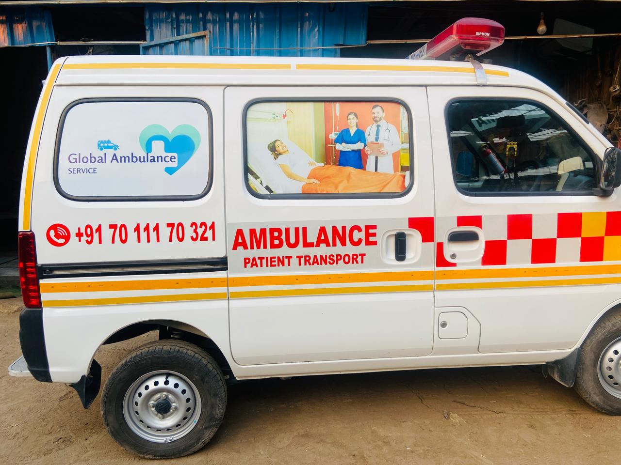 Ambulance Service In Faridabad 17401277656