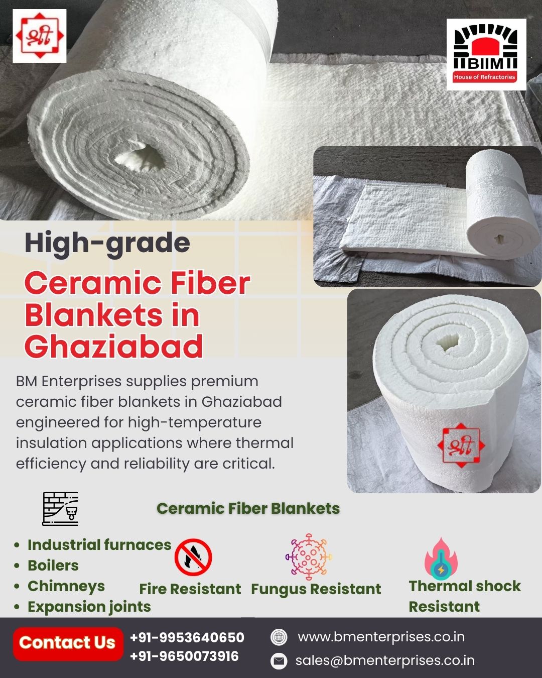Are You Looking For Ceramic Fiber Blankets In Ghaziabad 17692525008