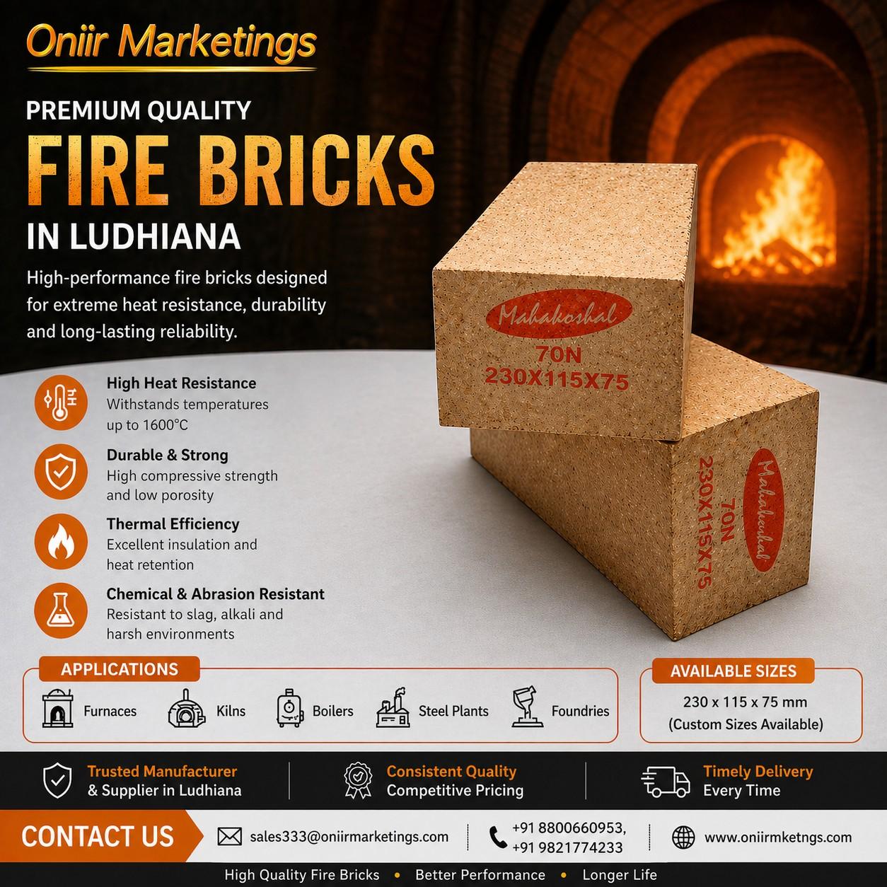 Are You Looking To Buy Fire Bricks In Ludhiana 17771128110