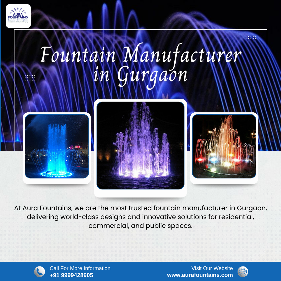 Aura Fountains India Premier Musical Fountains Dealer 17592475771