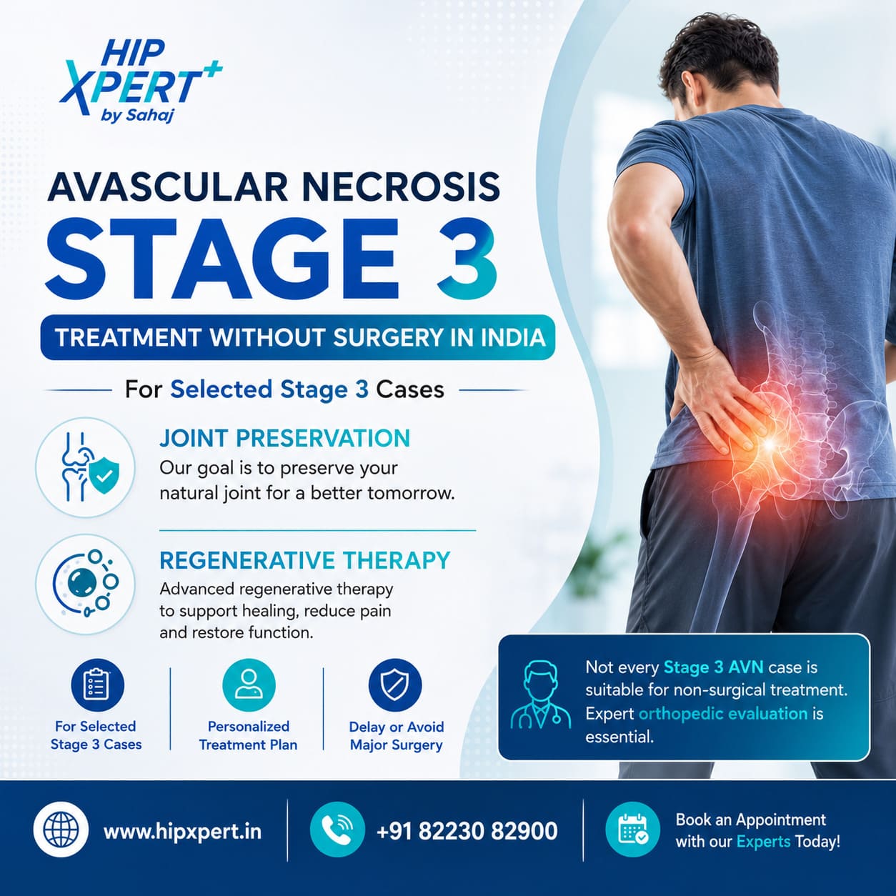 Avascular Necrosis Stage Three Treatment Without Surgery In India 17815000093