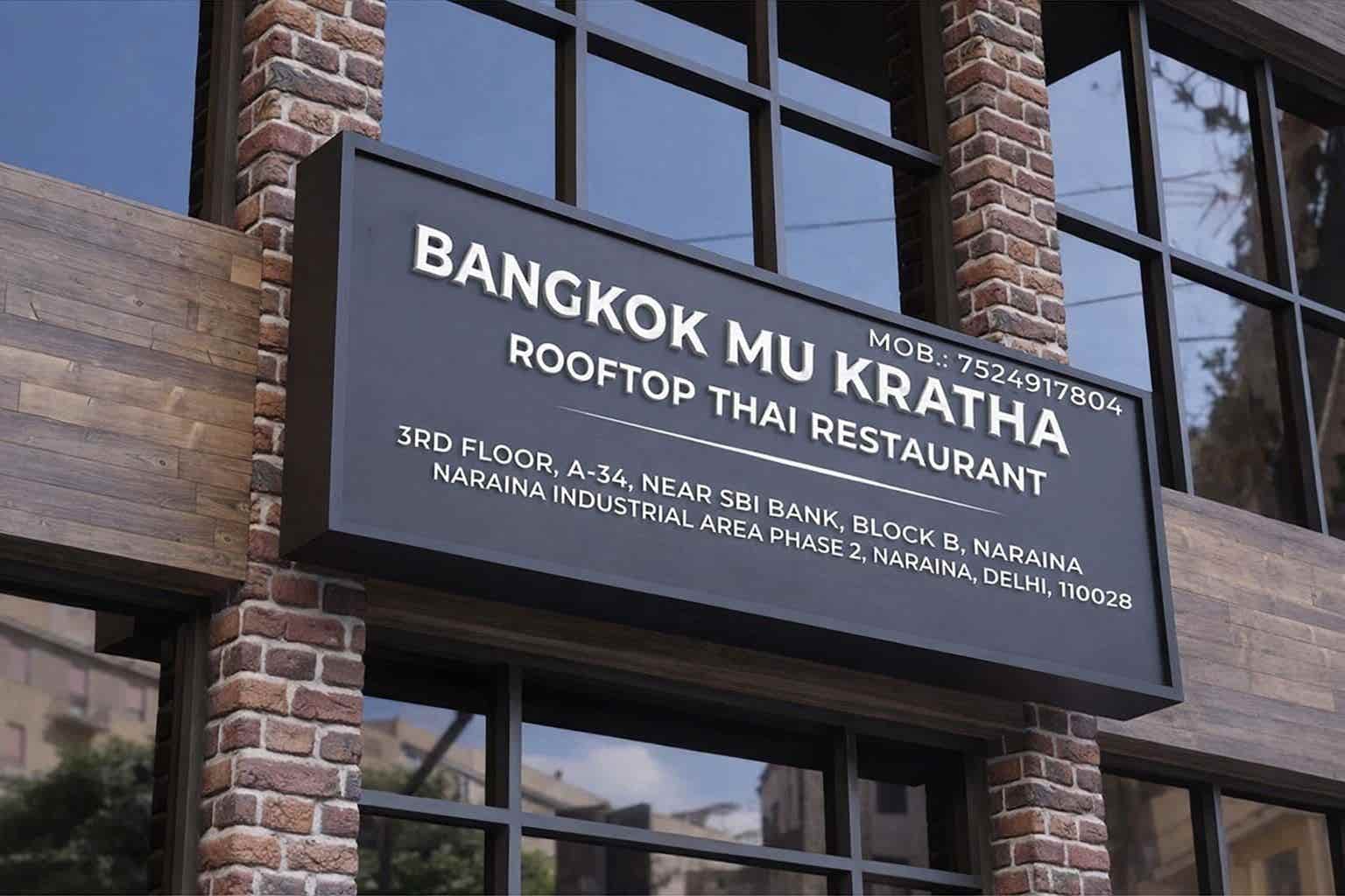 Bangkok Mu Kratha Rooftop Thai Restaurant 17707193357