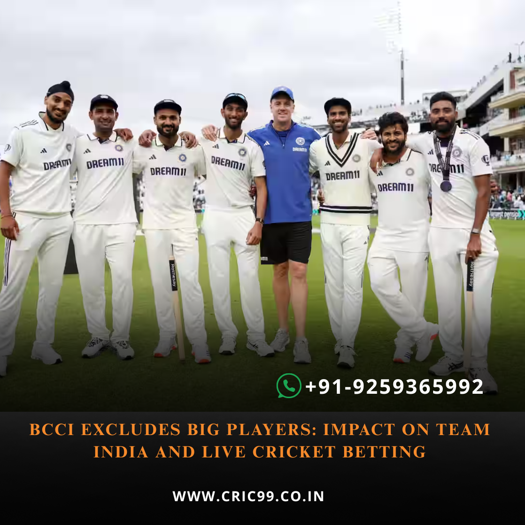 Bcci Excludes Big Players Impact On Team India 17557591139