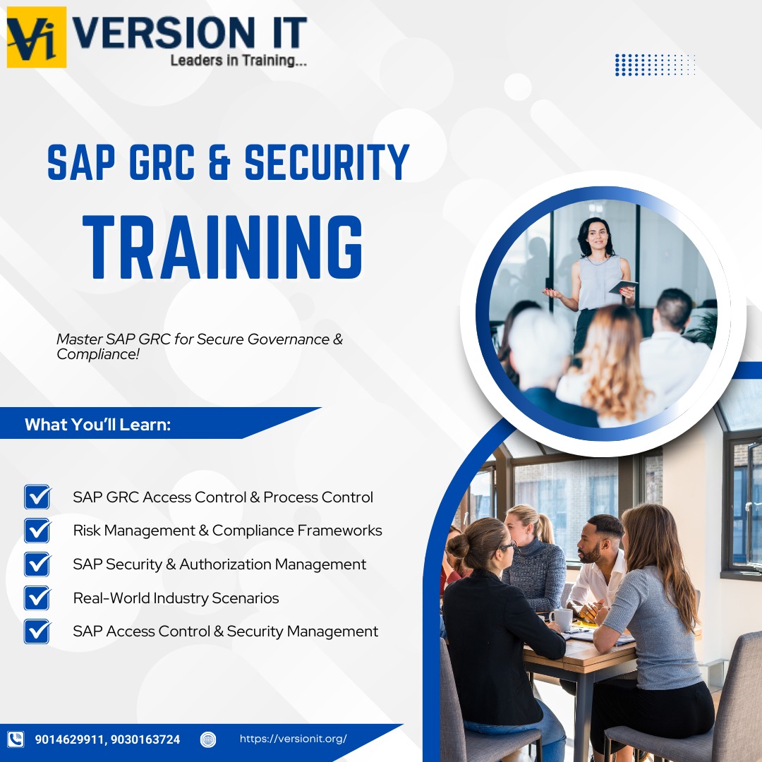 Be A Sap Grc Security Training In Hyderabad 17867025071