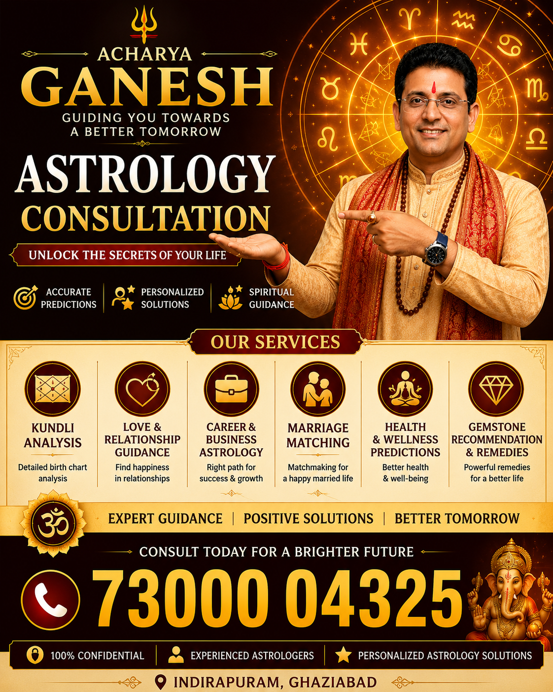Best Astrology Service Provider   Acharya Ganesh Call Us 17801329235