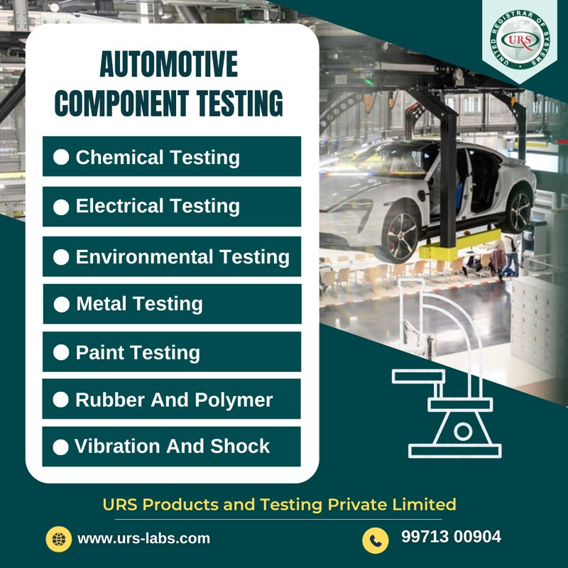 Best Automotive Components Testing Lab In Faridabad 17691477570