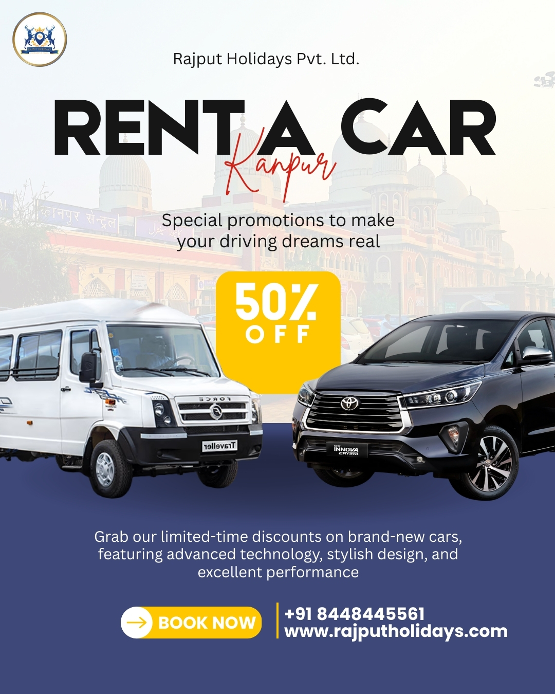 Best Car Rental And Luxury Car Rental In Kanpur Trusted Travel Agency 17701191755
