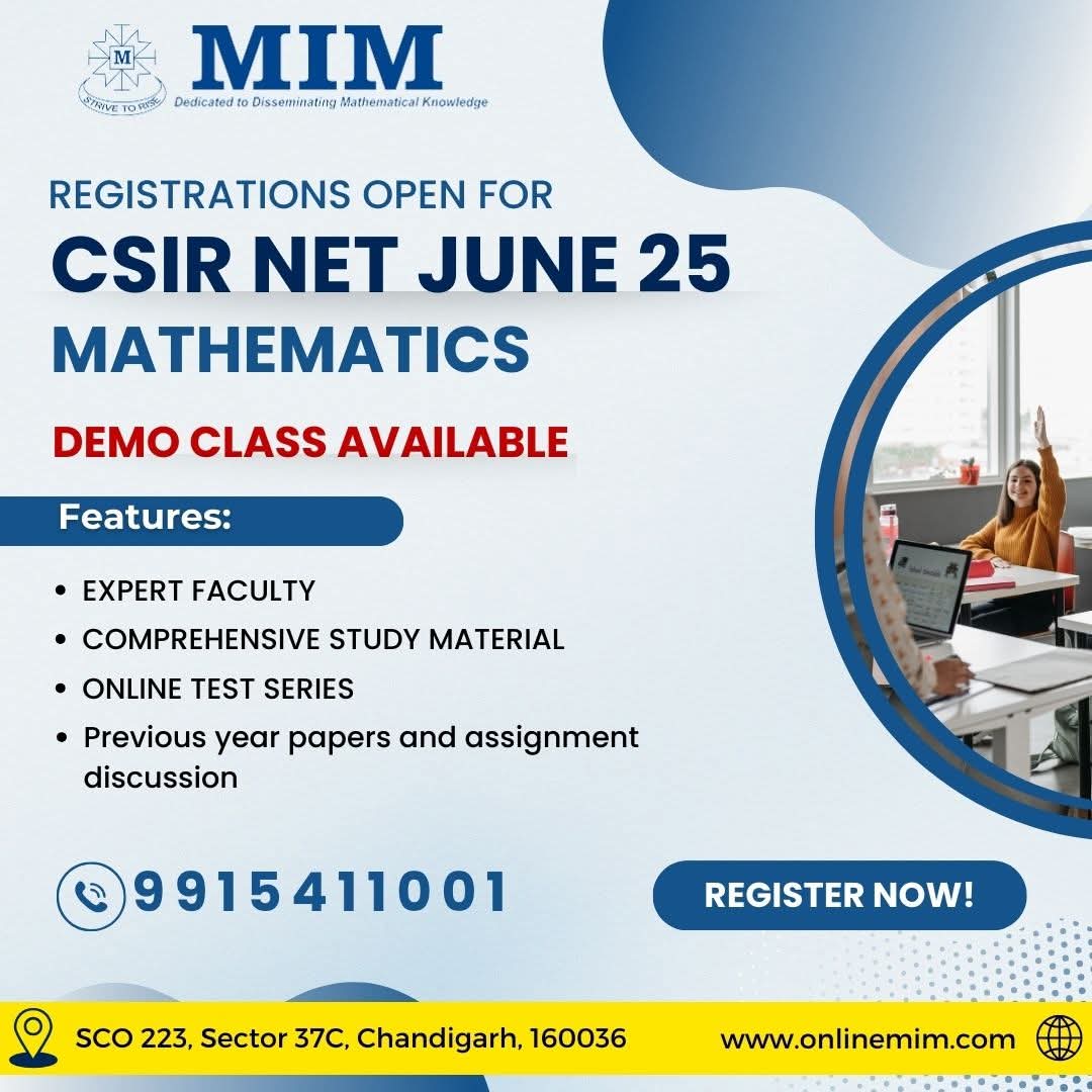 Best Csir Net Maths Coaching 17345249963