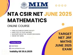 Best Csir Net Maths Coaching 17345249973