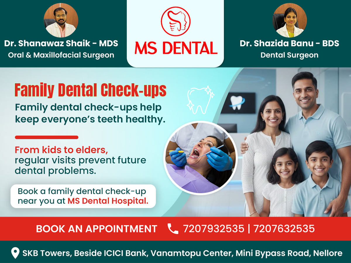 Best Dental Clinic In Nellore 17703668995
