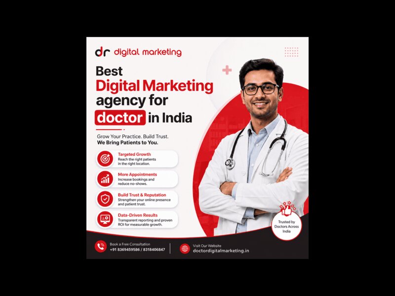 Best Digital Marketing Agency For Doctor In India 17784862277