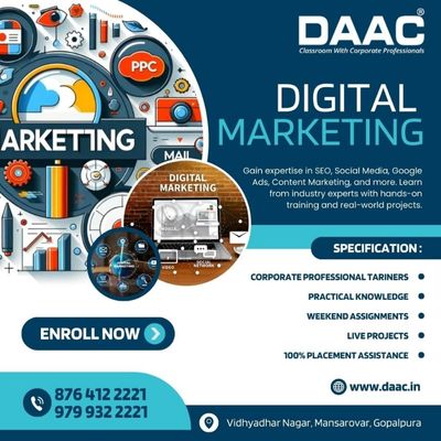 Best Digital Marketing Course In Jaipur Daac 17569791001