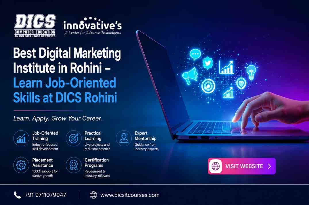 Best Digital Marketing Institute In Rohini Learn Job Oriented Skills 17854076858