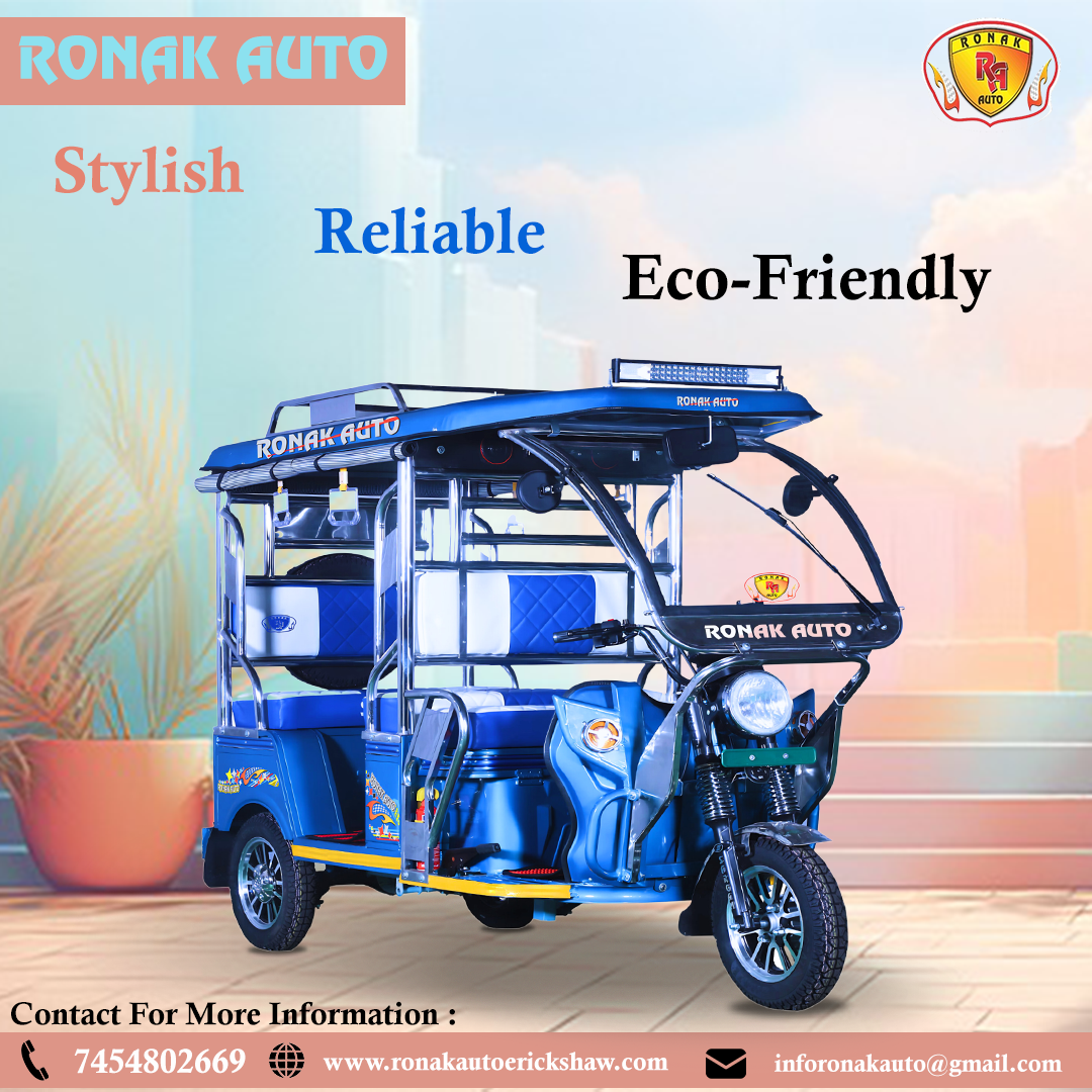 Best E Rickshaw Manufacturers 17129111501