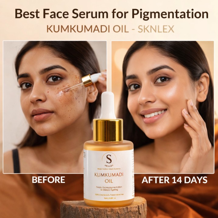 Best Face Serum For Pigmentation Kumkumadi Oil Sknlex 17750502964
