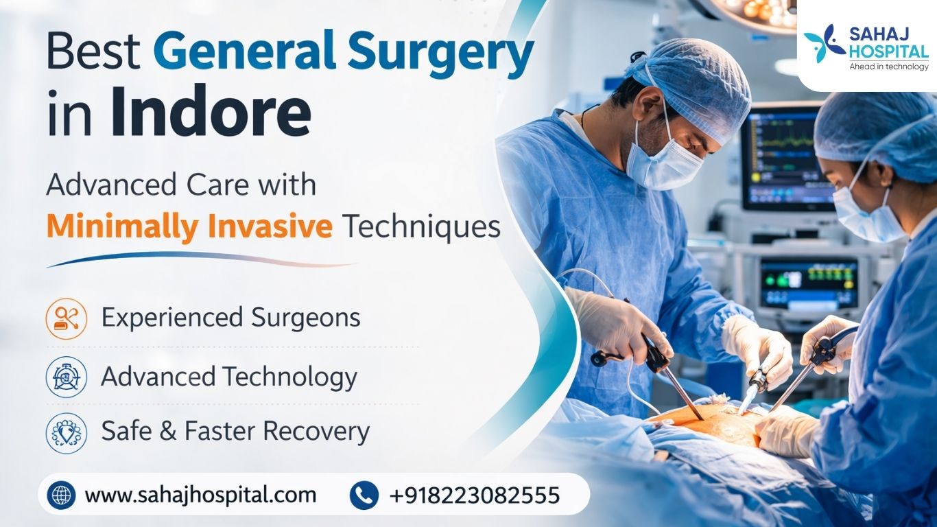 Best General Surgery In Indore Sahaj Hospital 17732980530