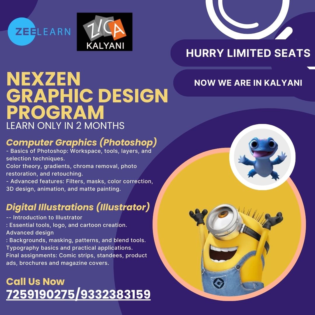 Best Graphics Design Courses In Kalyani 17712292282