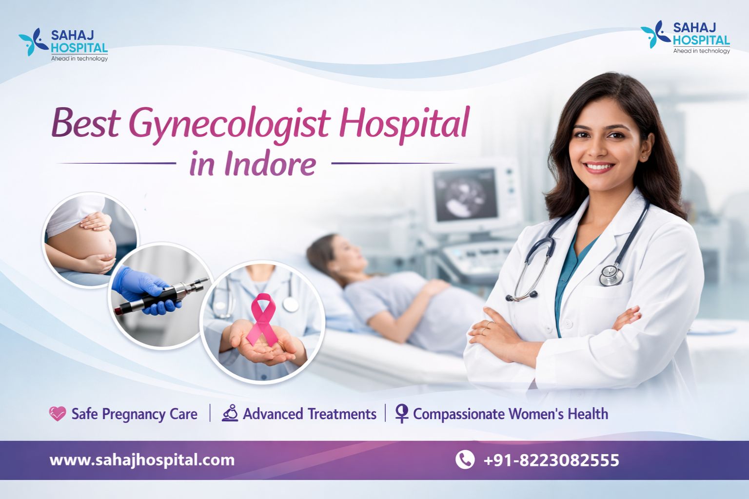 Best Gynecologist Hospital In Indore Sahaj Hospital 17762350524