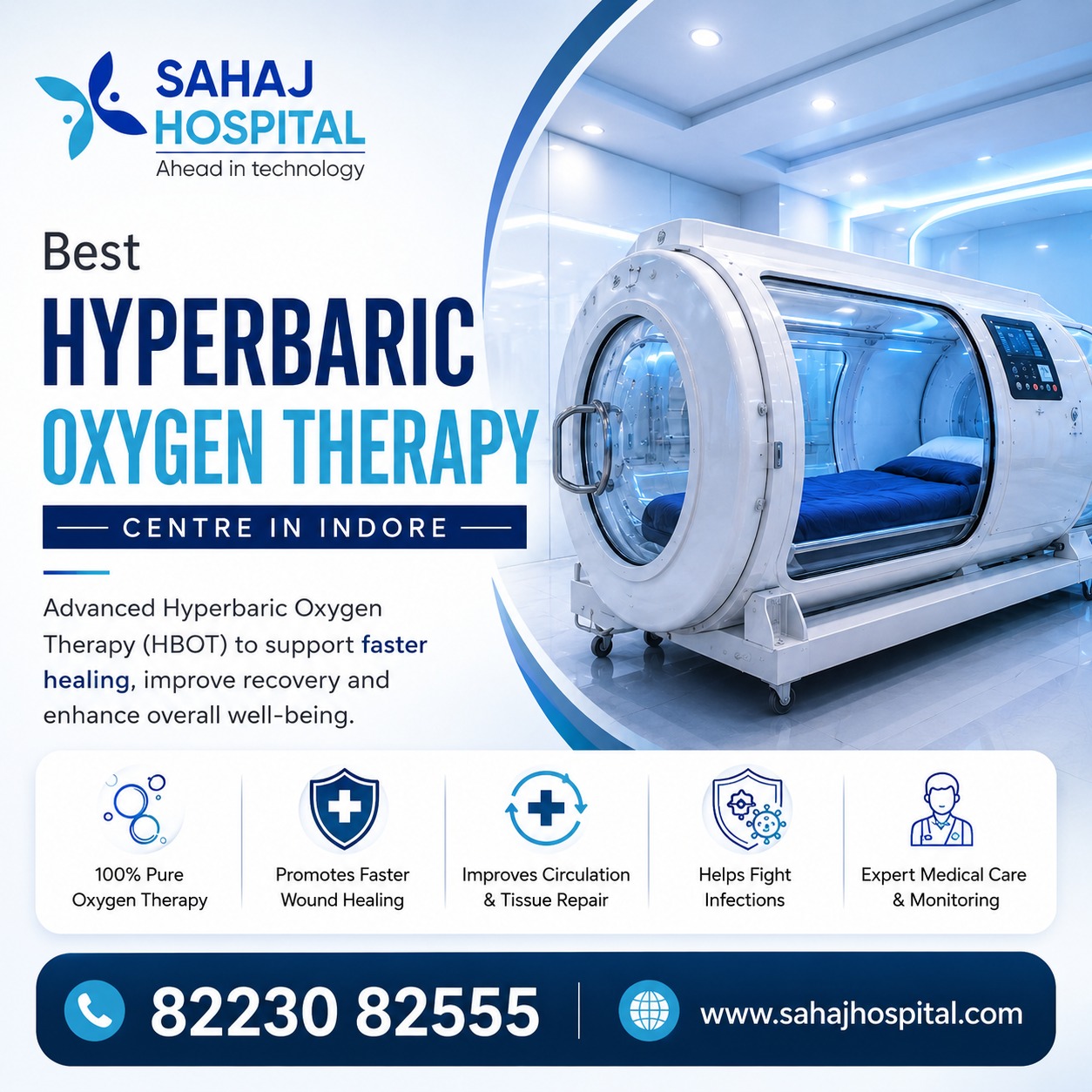 Best Hyperbaric Oxygen Therapy Centre In Indore 178125697710