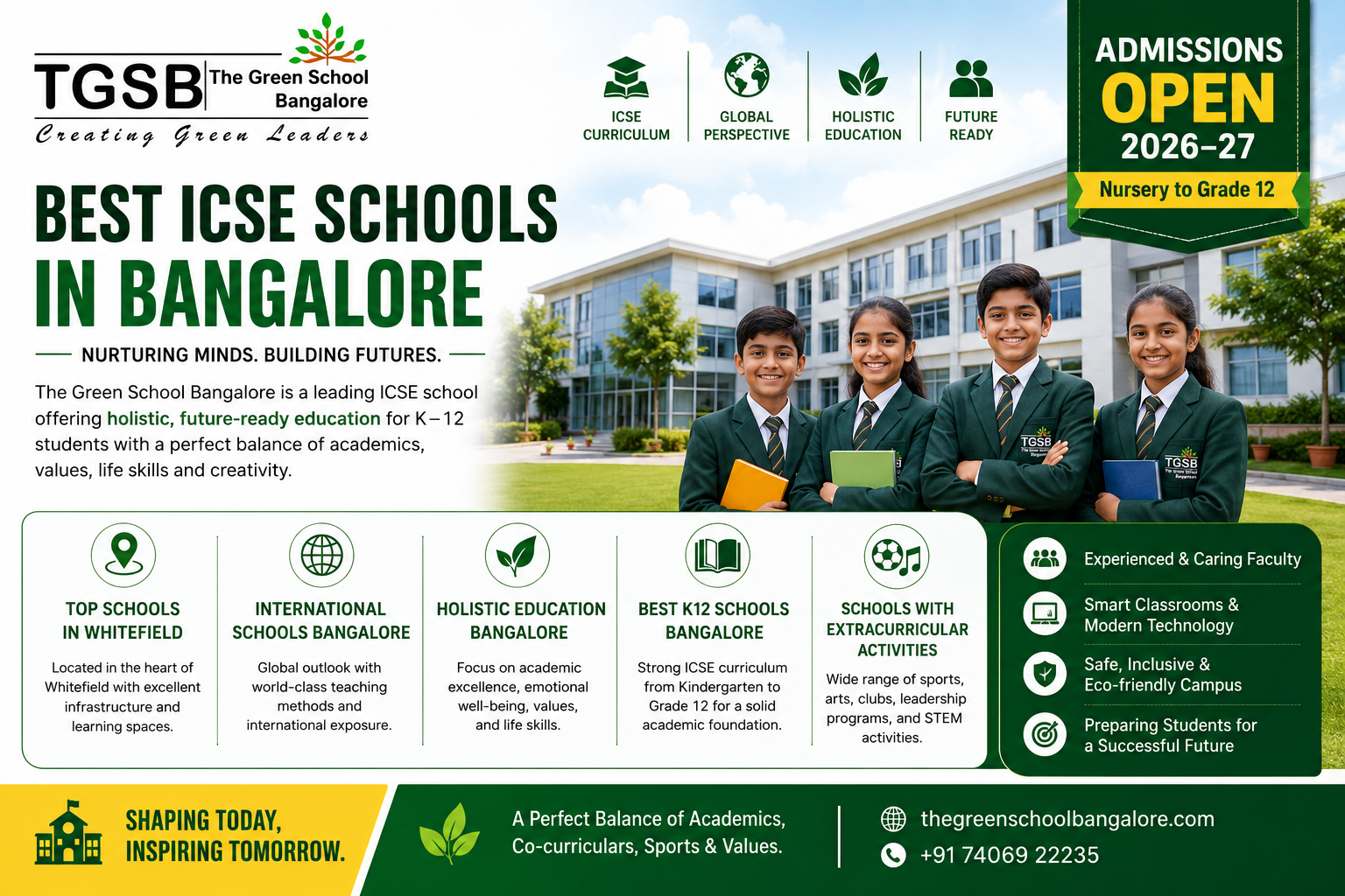 Best Icse Schools In Bangalore The Green School Bangalore 178221738510