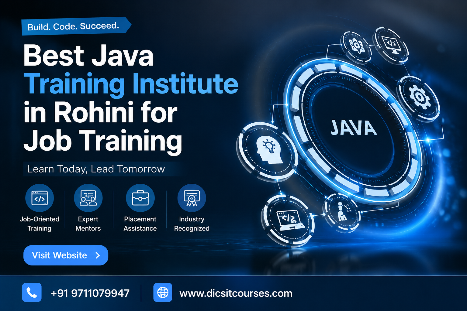 Best Java Training Institute In Rohini For Job Training 17860132674