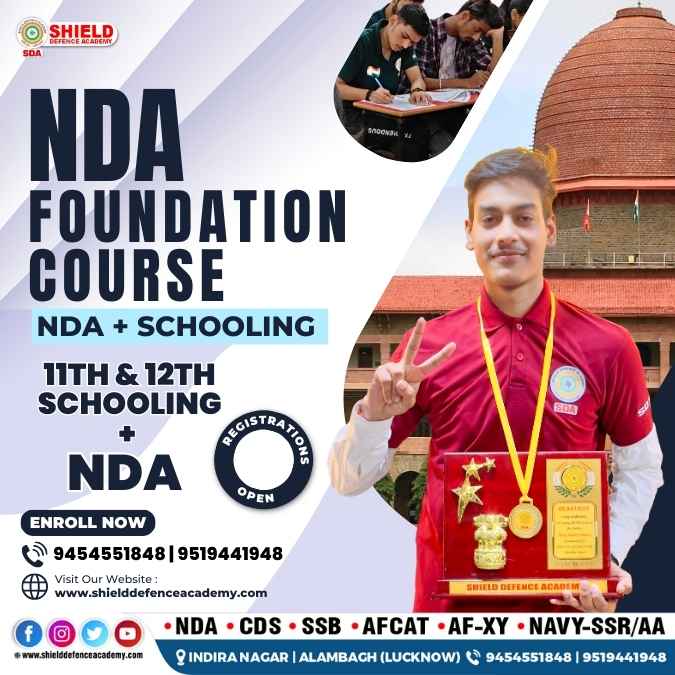 Best Nda Foundation Coaching India   Shield Defence Academy 17467030020