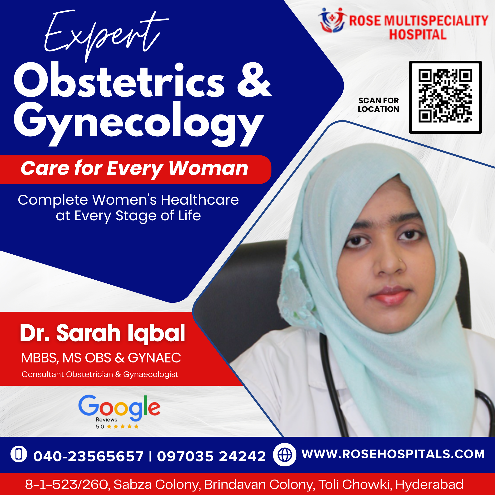 Best Orthopedic And Gynaecologist Hospital In Hyderabad 178260680010