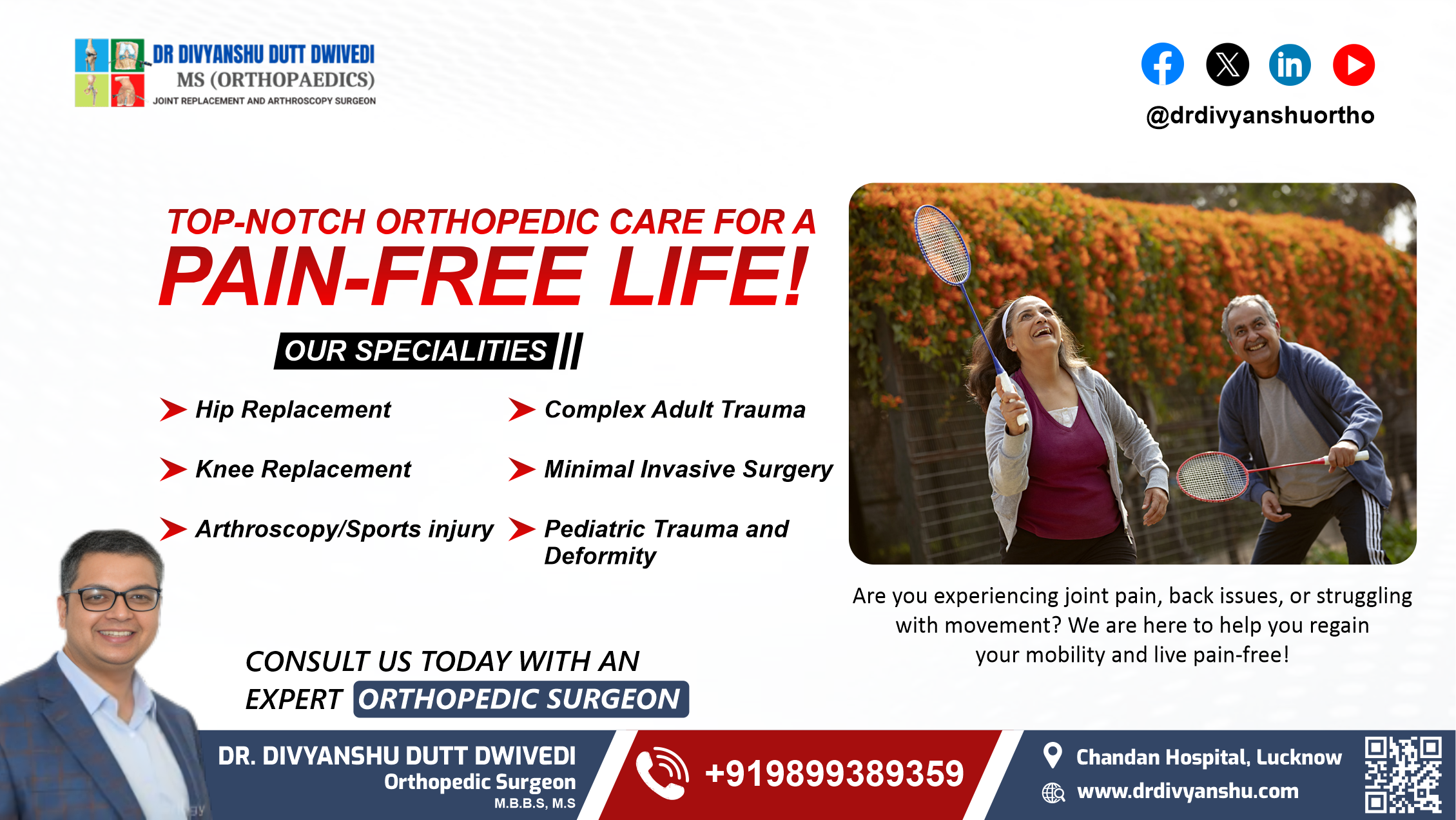 Best Orthopedic Doctor In Lucknow For Pain Free Living 17269010912