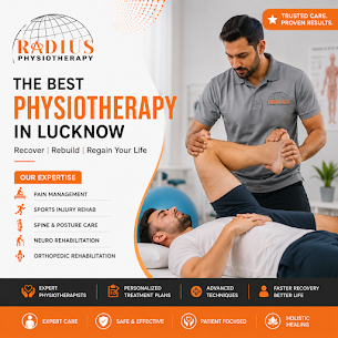 Best Physiotherapist In Lucknow Radius Physiotherapy 17822810682