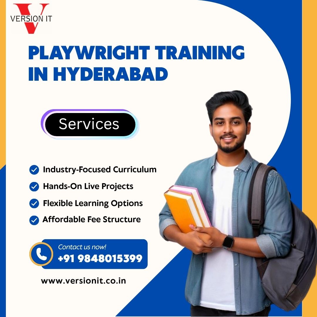 Best Playwright Training In Hyderabad For Automation Excellence 17853088394