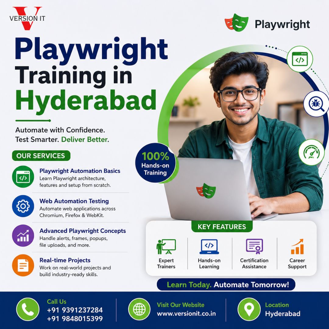 Best Playwright Training In Hyderabad For It Freshers 17815145993
