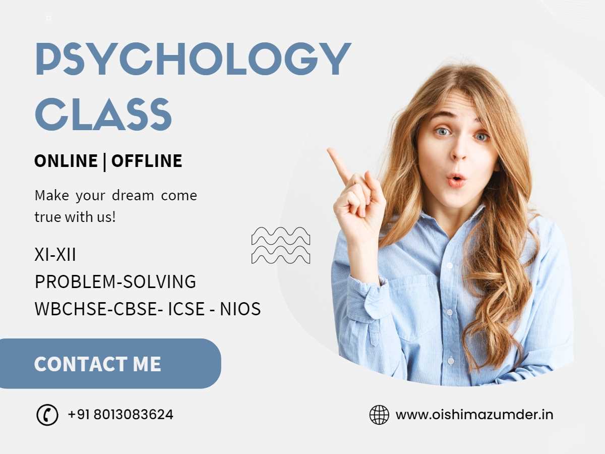 Best Psychology Teacher In Kolkata Oishi Mazumder 16832800542