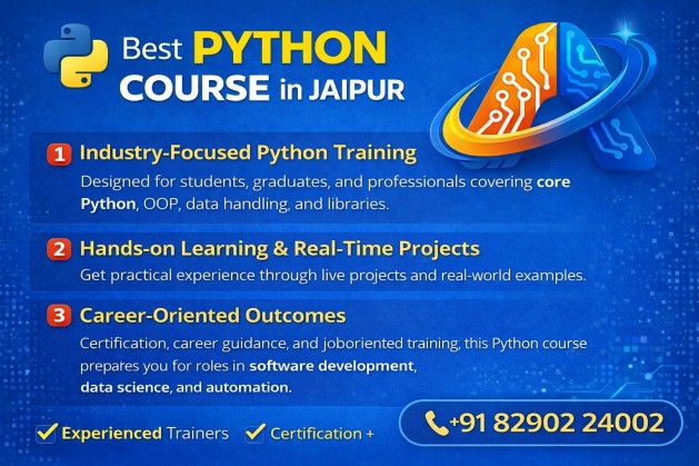 Best Python Course In Jaipur 17681420532