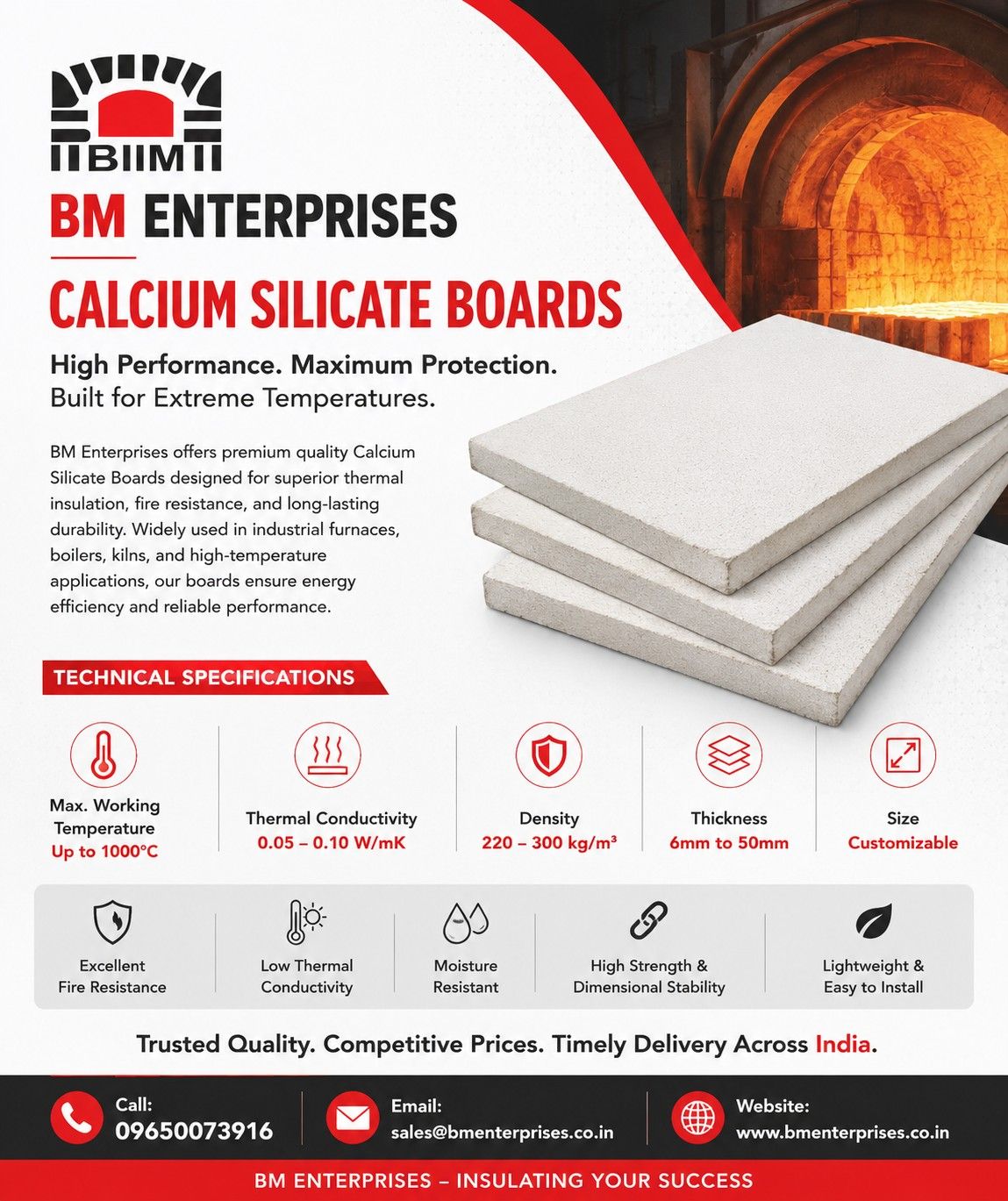 Best Quality Calcium Silicate Boards At Competitive Prices In India 17803005260