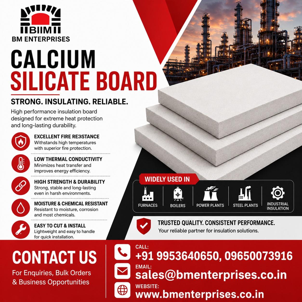 Best Quality Calcium Silicate Boards Manufacturer In India 17789141200