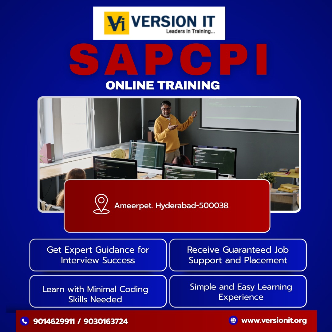 Best Sap Cpi Training Institute In Hyderabad 17804774000
