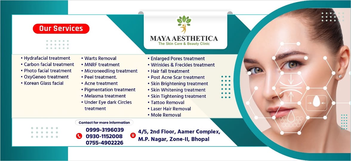 Best Skin Care Clinic In Bhopal   Maya Aesthetica 17520399734