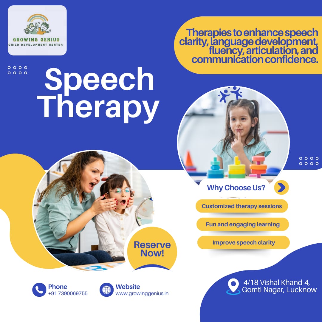 Best Speech Therapy In Gomti Nagar Lucknow 17697725814