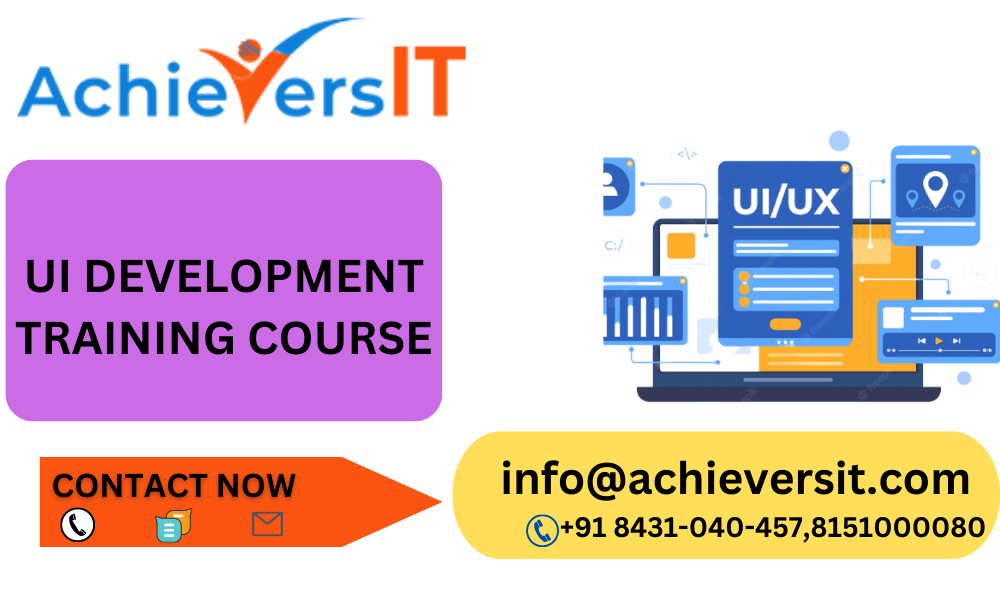 Best Ui Development Training Course In Bangalore Achievers It 16646296871