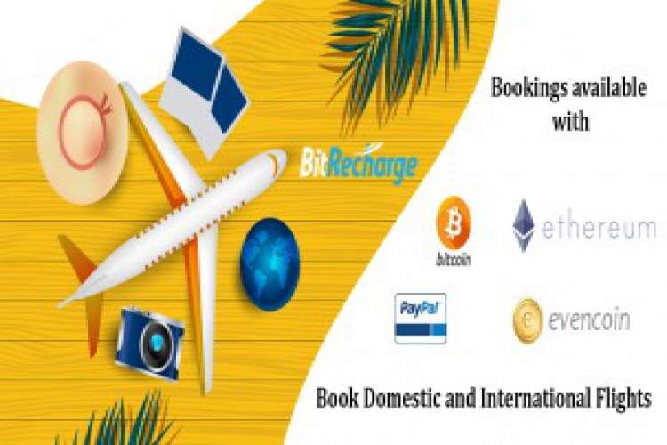 Bitrecharge  One For All Cryptocurrency Travel Booking 1995607