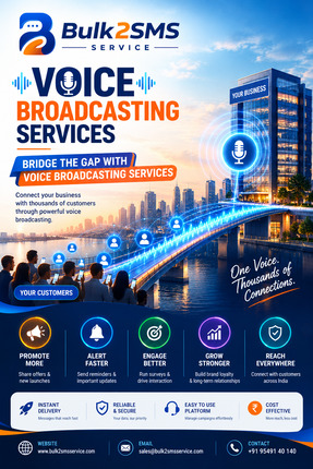 Bridge The Gap With Voice Broadcasting Services 17872986421