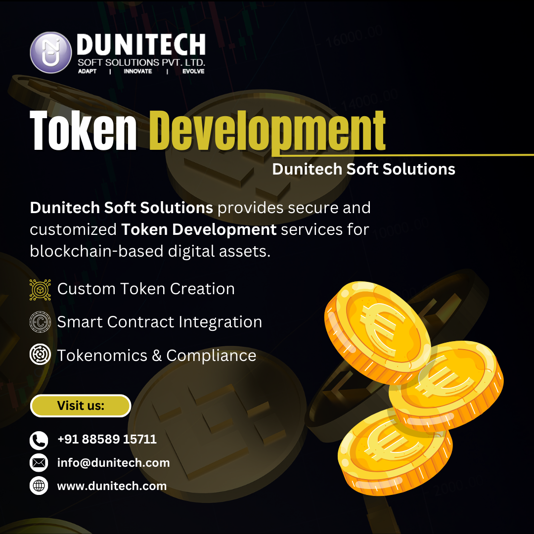 Build Your Crypto Token With Dunitech Soft Solutions 17424709822