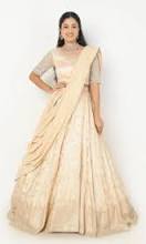 Buy Designer Half Sarees For Wedding And Reception Online 17744412662