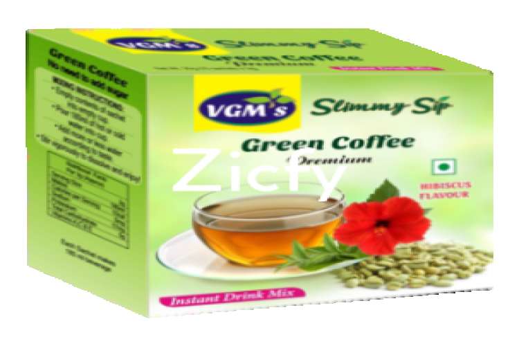 Buy Green Coffee Green Tea With Lemon Mint Hibiscus Flavour Vgm 6479968