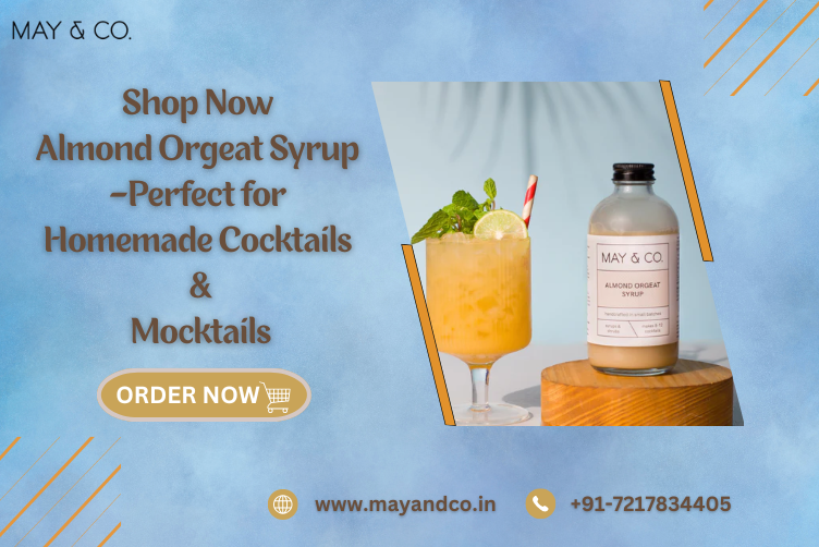 Buy Premium Almond Orgeat Syrup For Cocktails 17525608776