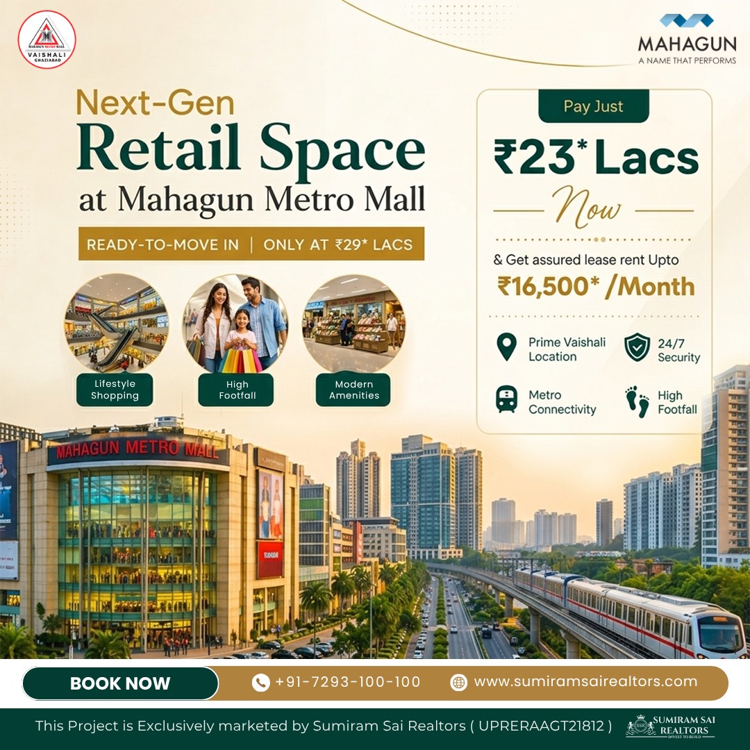Buy Retail Shop In Mahagun Metro Mall Ghaziabad 17794362688